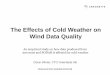 The effects of cold weather on wind data quality – An empirical study on how data produced from met mast and SODAR is affec- ted by cold weather