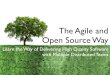 The Agile and Open Source Way (AgileTour Brussels)
