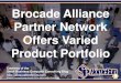 Brocade Alliance Partner Network Offers Varied Product Portfolio (Slides)
