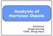 Analysis of Hertzian Dipole
