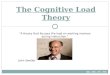 The cognitive load theory