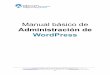 Manual básico deAdministración de WordPress