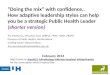 Public Health Leadership shorter version