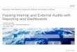 Passing internal and external audits with reporting and dashboards   nov 2011