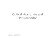 Optical Heart rate and PPG monitor