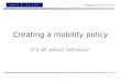 Creating an effective mobility policy for your business