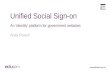 Unified Social Sign-on