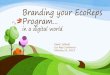 Branding presentation - EcoReps Conference Spring 2013