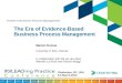 Evidence-Based Business Process Management