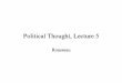 Political Thought Through the Ages, Lecture 5 with David Gordon - Mises Academy