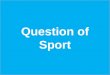 Question of Sport - Sports In Numbers 2014 workshop
