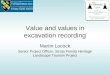 Value and values in excavation recording