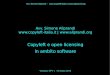 Aliprandi - Copyleft e open licensing in ambito software - 15-03-12