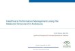 Healthcare Performance Management Using the Balanced 