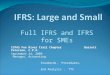 Bp presentation, IFRS large and small icpas presentation september 24 2009 20090912