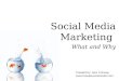 Social Media Marketing - What and Whay