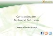 Contracting fortechsolutions