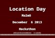 Prel Location Day Dec 6 2013 [linked open data Sw National Heritage Board]
