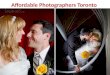 Affordable Photographers Toronto