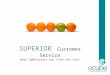 Superior customer service training