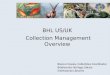 BHL Collections Management