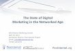The State of DigitalMarketing in the Networked Age