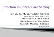 Infection in critical care
