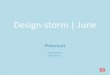 June Design-storm : Piktochart