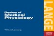 william F. Ganong Review of Medical Physiology