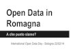 Open data, a che punto siamo in Romagna?