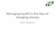 Beef and Sheep: Managing health in the face of changing climate - Ruth Clements (FAI)