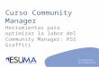 Manual RSS Graffiti - ESUMA Community Manager