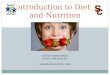 Introduction to Nutrition and Diet