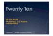 WordCamp 2010: Twenty Ten barrierefrei?