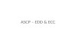 Ecc plan & edd plan in Oracle ASCP