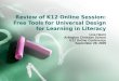 Session One Free Tools For UDL In Literacy