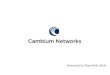 Cambium networks prensent