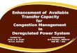 ATC for congestion management in deregulated power system