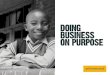 Doing business on purpose