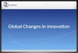 Global Changes in Innovation