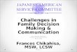 Challenges in Family Decision Making