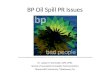 Bp oil spill pr
