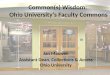 Common(s) Wisdom: Ohio University’s Faculty Commons