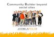 Community Builder beyond social sites