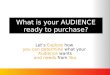 Determining what-your-audience-will-buy