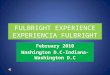 Fulbright Experience