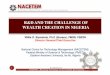 R&D and the Challenges of Wealth Creation in Nigeria