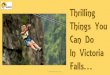 Awesome Activities You Can Enjoy @ Victoria Falls