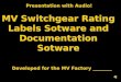 MV Switchgear Rating Labels Software_IEC62271-200