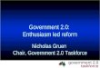 Nicholas Gruen: New media in government